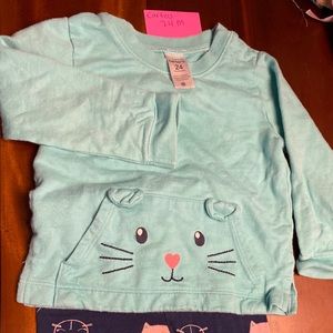 Carters 24m top. Sooooo cute!